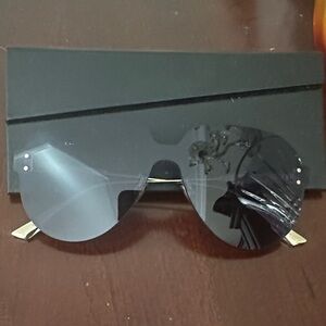Dior Black Aviator Sunglasses